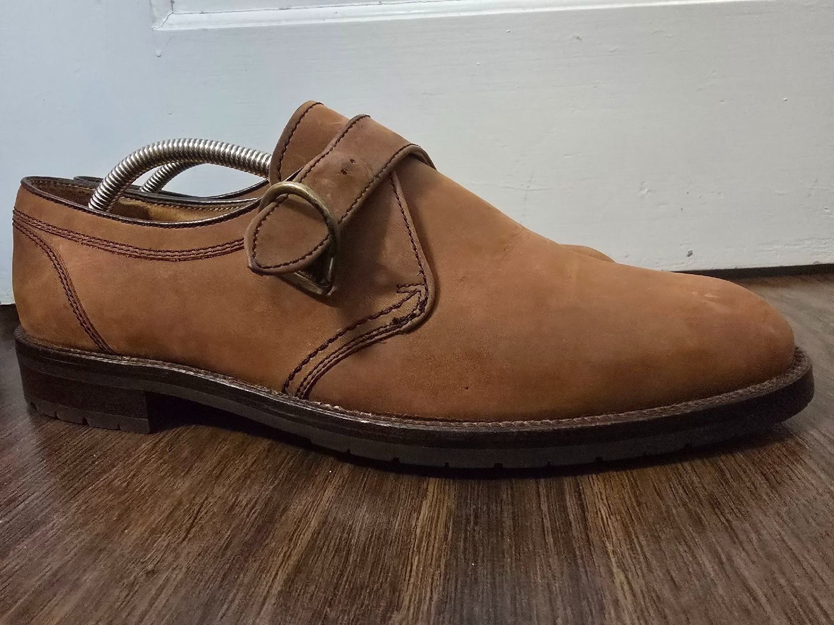 Bally Scarpe da uomo: Bally Herren Wildleder Monk Strap Schuhe, 42.5 / 9.5 – Usato da Schlieren venduto da Fangolf 4