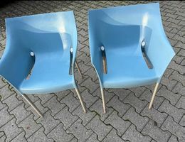 2 Kartell Dr. No. Stühle von Philippe Starck