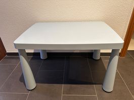 Ikea Kindertisch gelb rechteckig