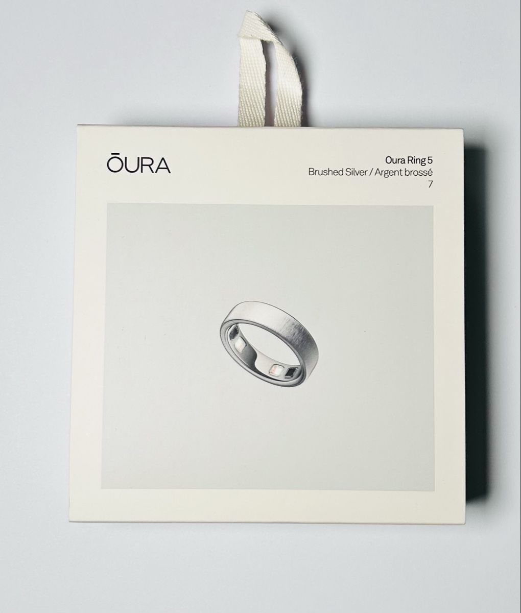 Oura Ringe: Oura Ring Gen 5 - Grösse 7 Brushed Silber – Neu (gemäss Beschreibung) aus Port von ronald_mc_donald