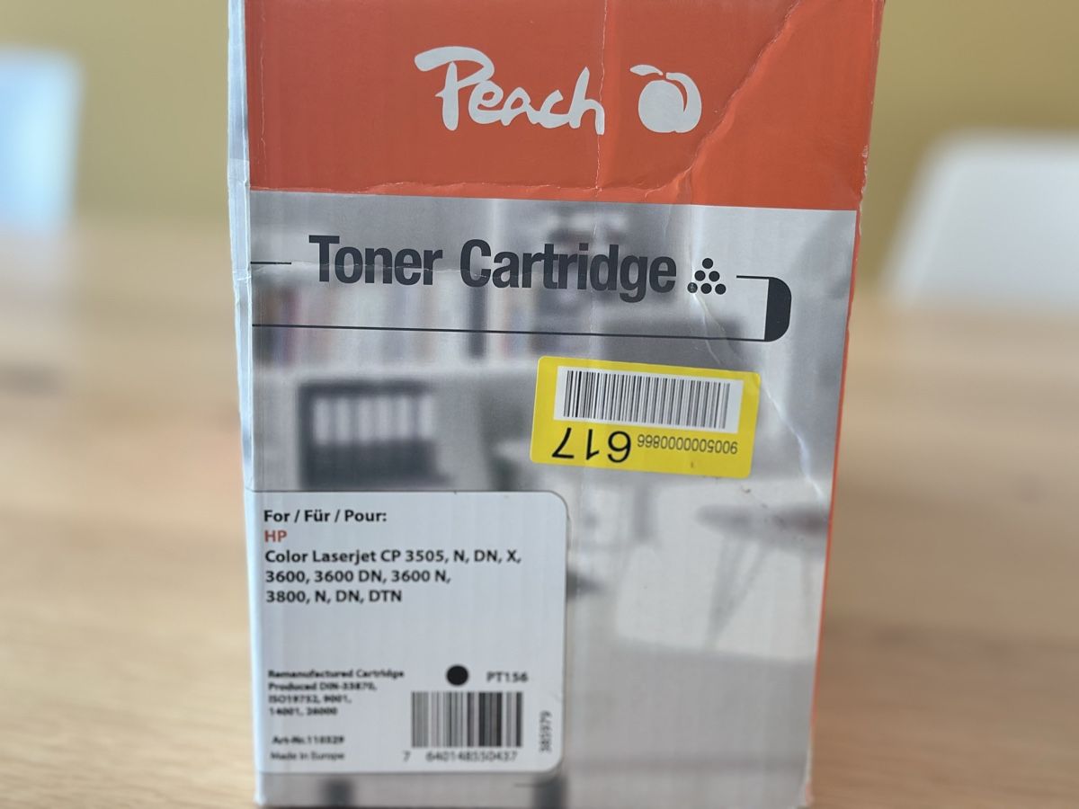 Druckerpatronen & Toner: Toner Cartridge HP Q6470A NEU – Neu und originalverpackt aus Glis von kos_52w5 3