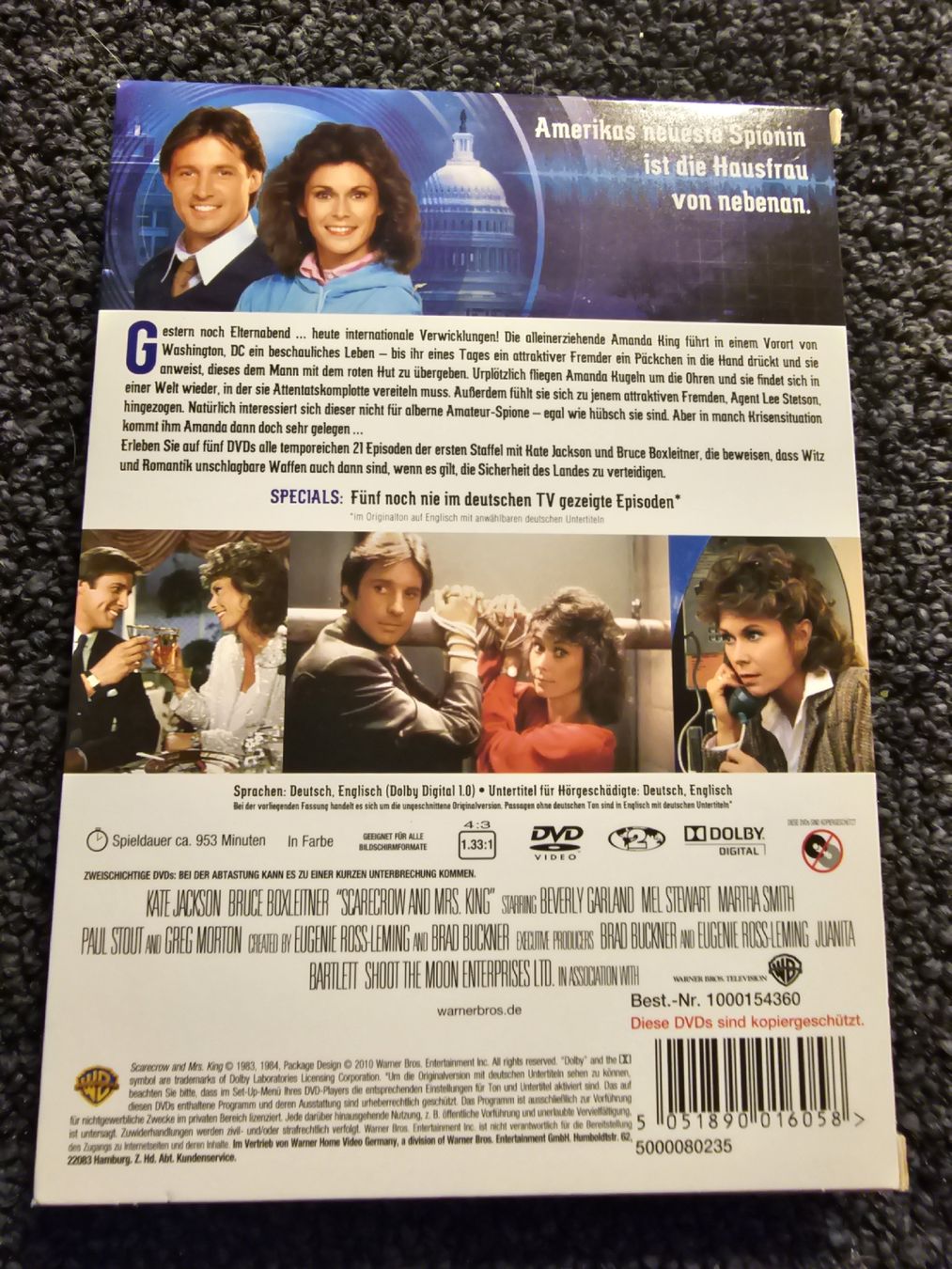 Tutti i DVDs: Agentin mit Herz - Die komplette erste Staffel  – Usato da Ruswil venduto da jan_bxl5 1