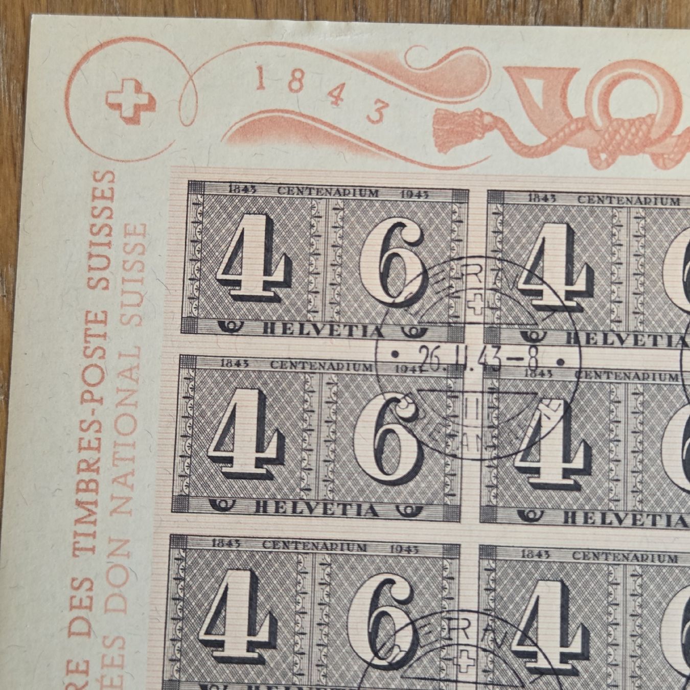 Alle Briefmarken: Briefmarken Block 4+6 Helvetia – Gebraucht aus Stans von Ducati16 8