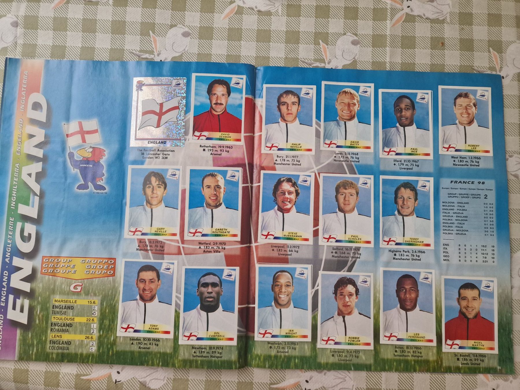 Panini Sammelbilder & Trading cards: Panini WM 98 Album – Gebraucht aus Adliswil von vendor123 8