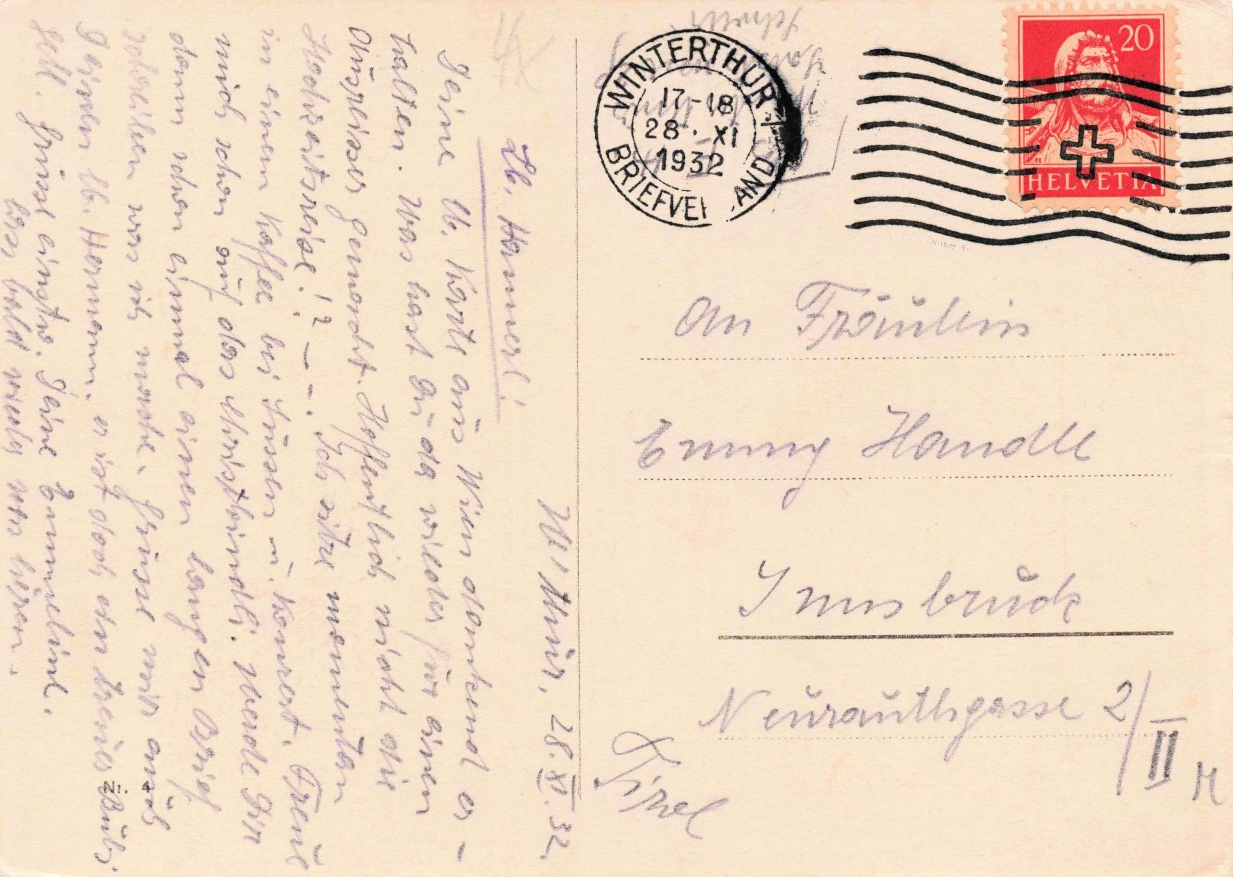 Cartes postales: Winterthur Stadthaus G – D'occasion à Biasca par Blenio71 1