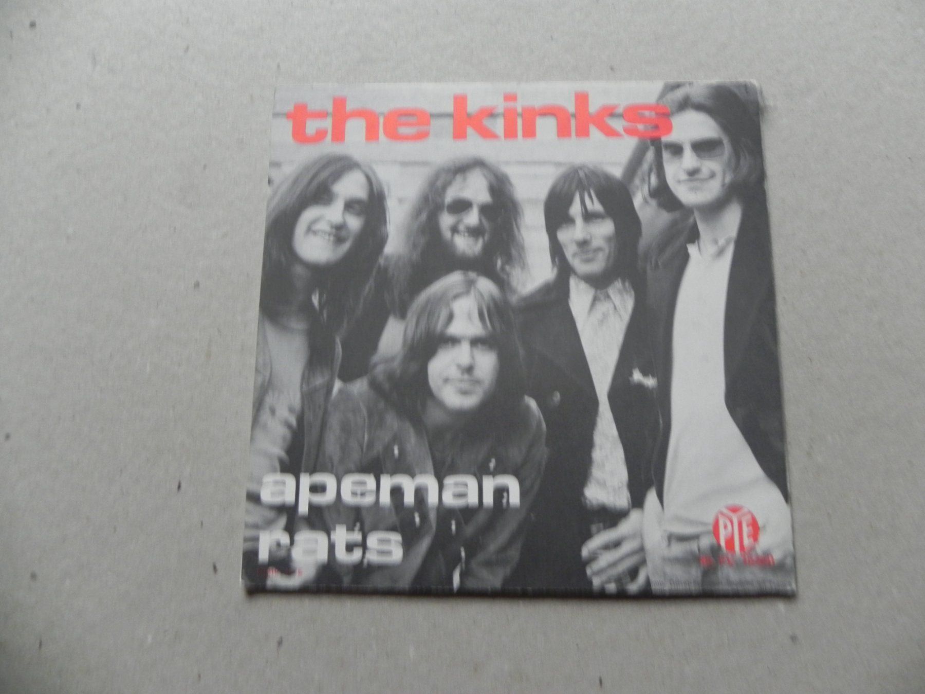 Schallplatten: Single brit. Rock Band The Kinks ca. 1972 Rats  /   Apeman – Gebraucht aus Siebnen von krimsie 1