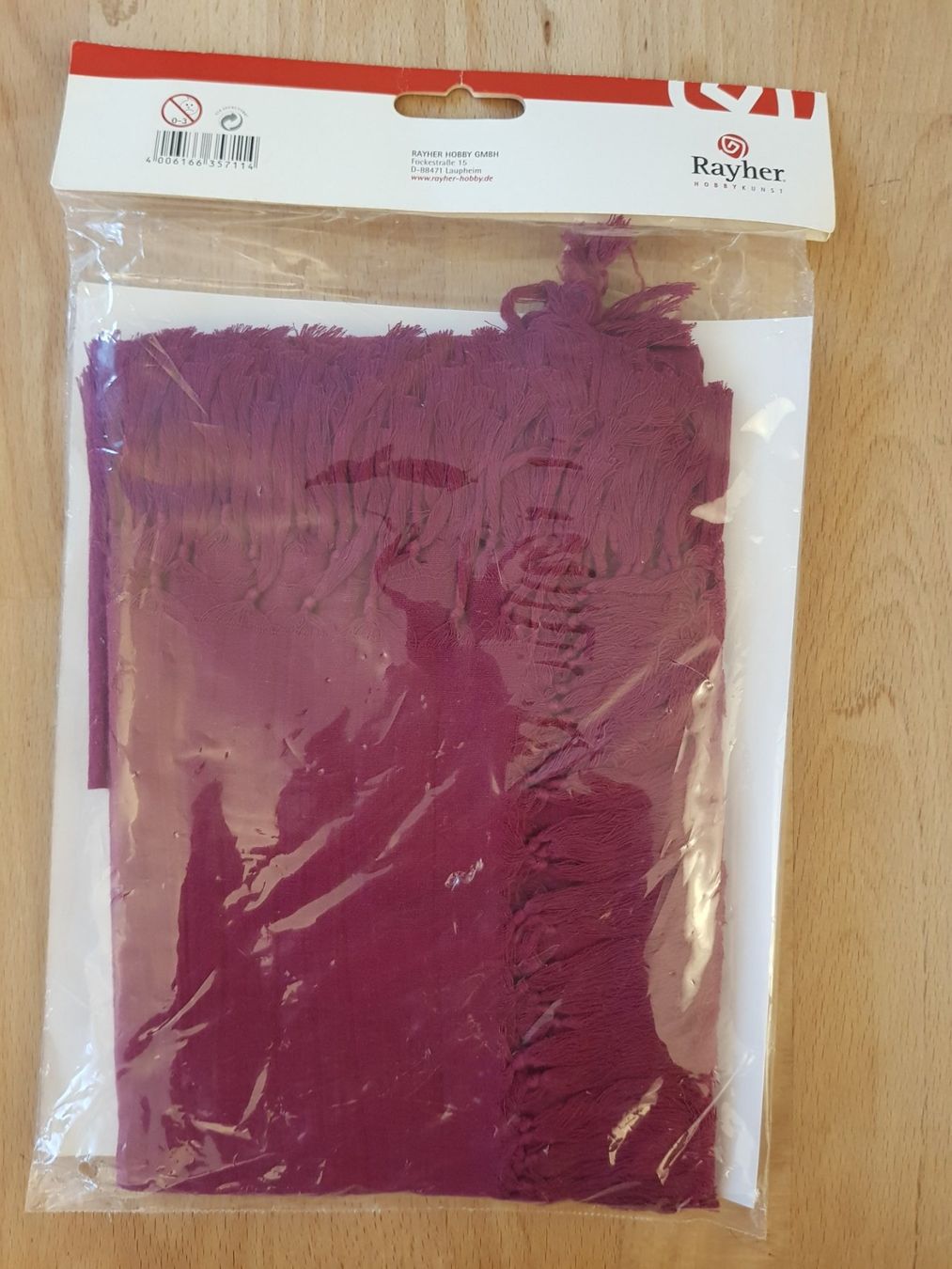 Foulard & Sciarpe: Baumwollschal mit Fransen 105 x 105 cm – Nuovo e nell'imballaggio originale da Staffelbach venduto da Frisco77 1
