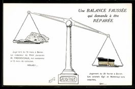 Schweiz, Une balance faussée qui demand