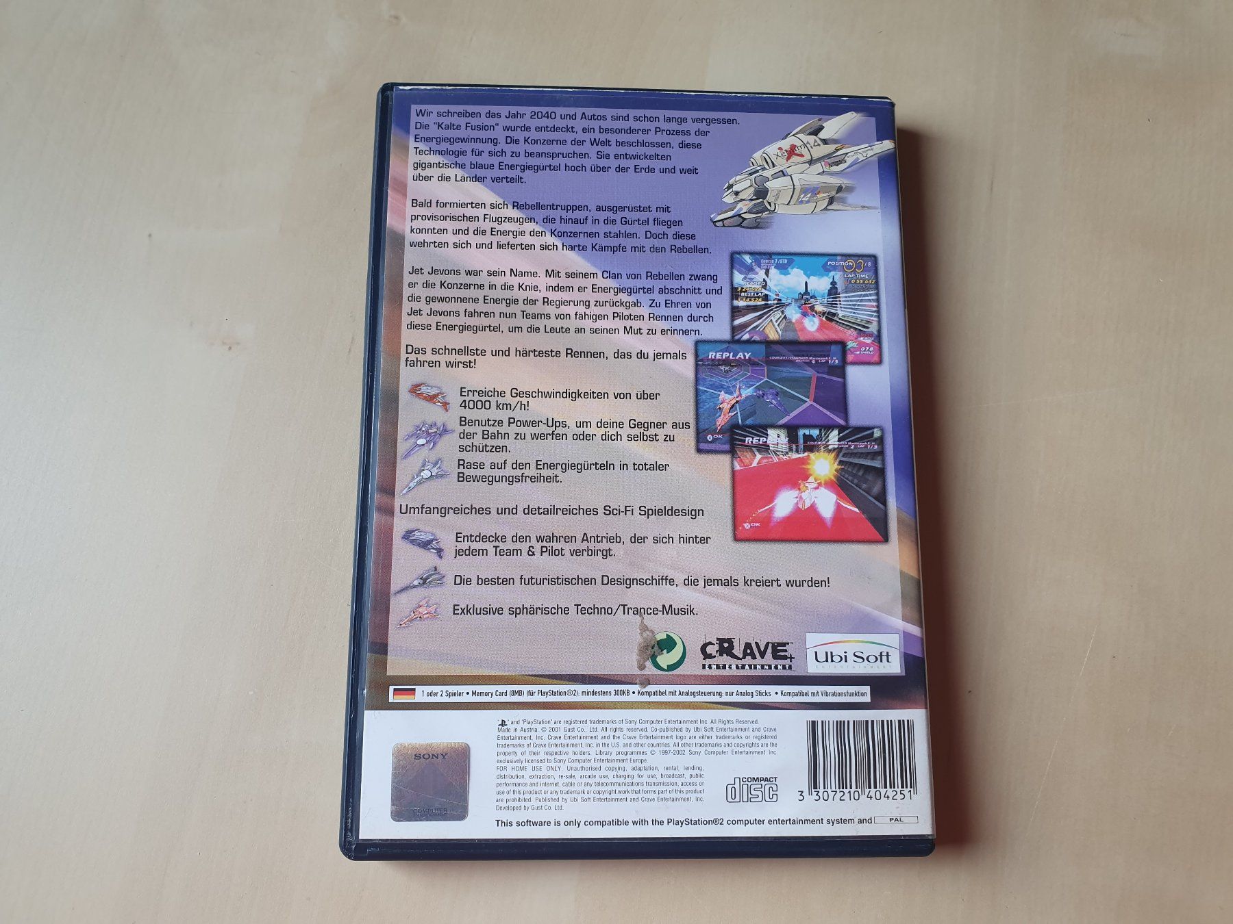 Sony Giochi: Jet Ion GP – Usato da Stansstad venduto da collectorsshop 1