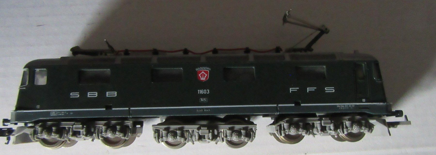 SBB/CFF/FFS Modellini di ferrovie: Lima E. - Lokomotive HO Analog SBB Ae 6/6 11603 – Usato da Rüdtligen venduto da Carfield04 1