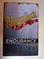 Meguiar's Endurance Tire gel Blechschild