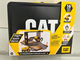 CAT Little Machines Store-n-Go Playset neu