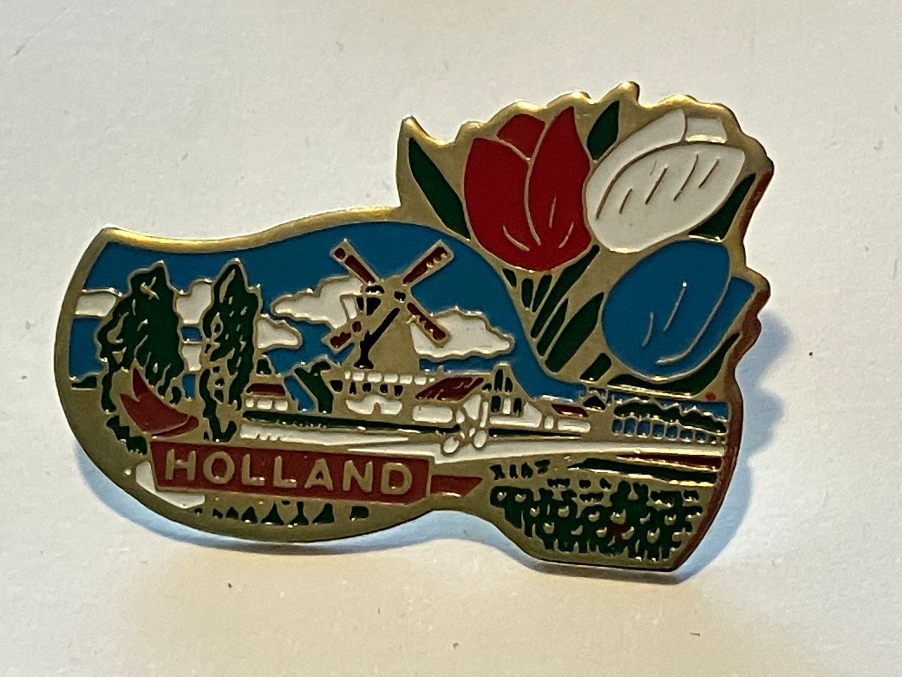 Plaketten & Abzeichen: 1 Pin Holland – Gebraucht aus Basel von djwwpp