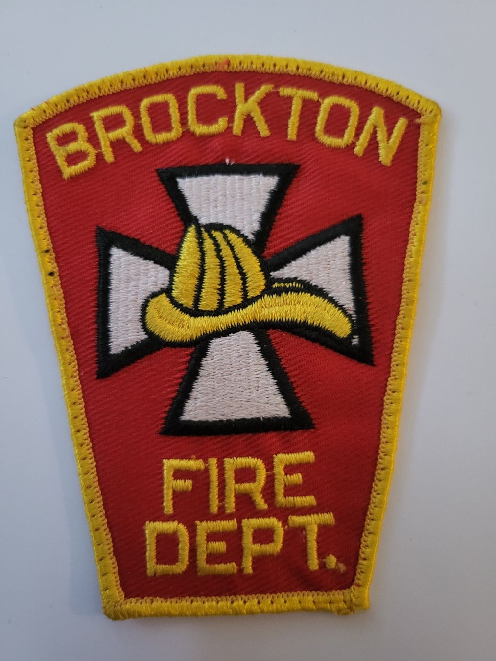 Patches: Brockton Fire Dept Aufnäher Abzeichen Patch neuwertig – Gebraucht aus nunningen von mic_88k2