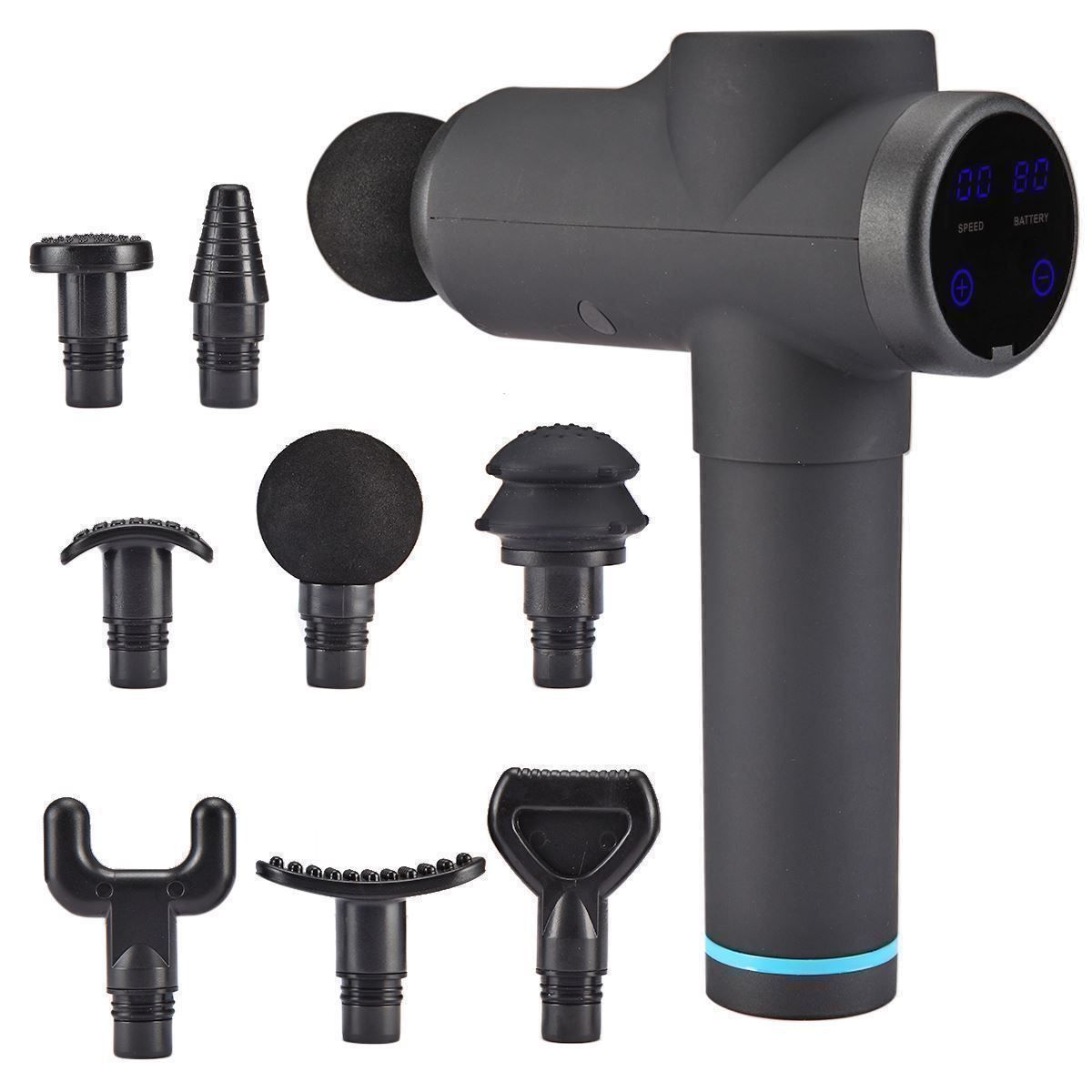 Massagegeräte: Massagepistole Massage Gun 8Massageköpfe – Neu (gemäss Beschreibung) aus Thun von Laoye 1