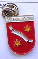 Pin Wappen Ostermundigen  rot
