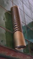 Kaleidoskop gold schwarz Optik Vintage Metall