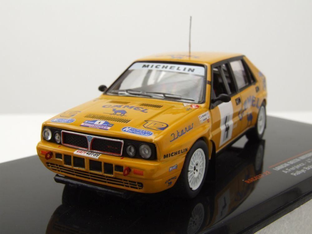 Lancia Delta Integrale 16V #4 Camel Bohemia Rallye 1990 Modèle 1:43 Ixo