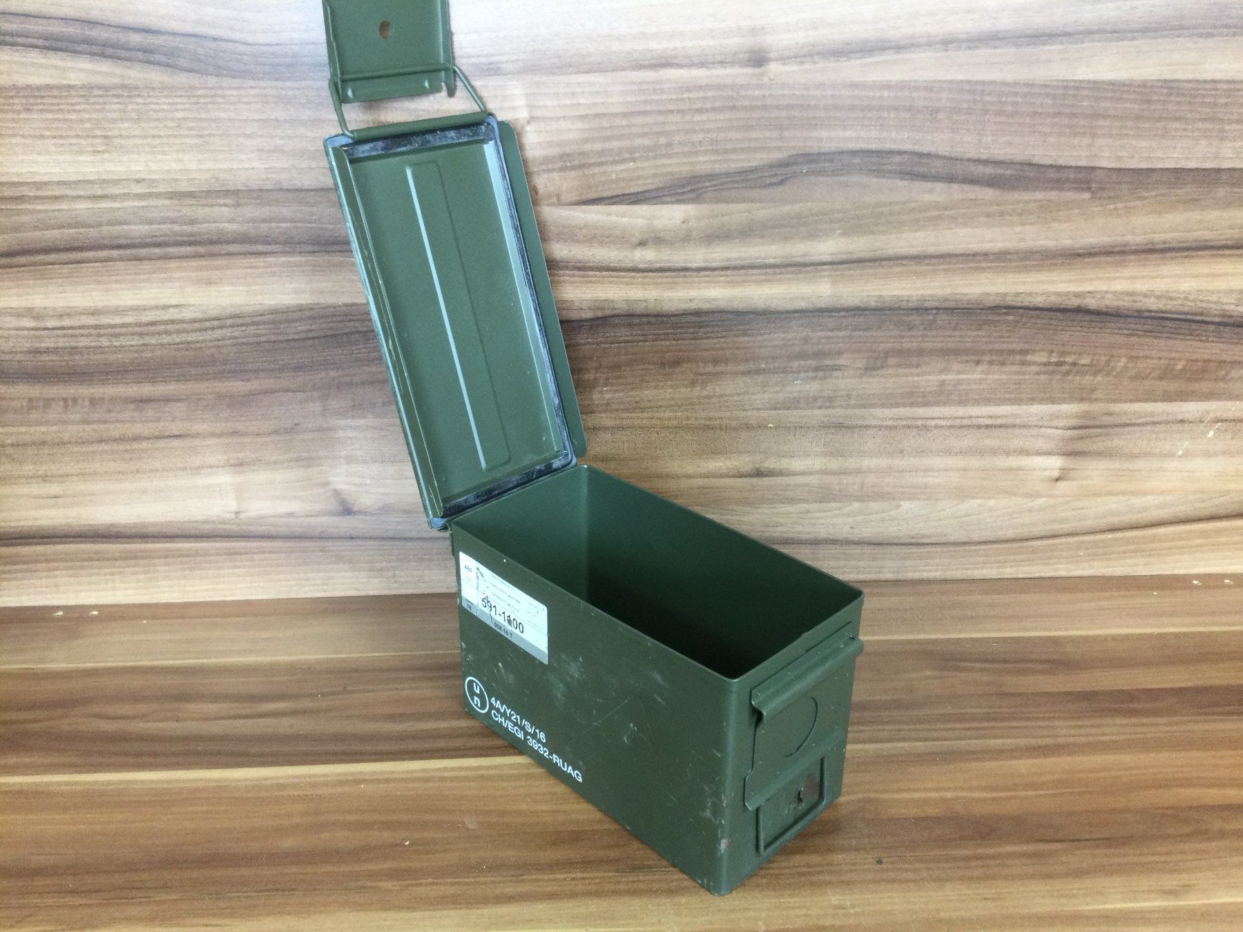 Schweizer Armee Armi bianche: Gebrauchte Originale Munitionskiste Armee – Usato da Wangen SZ venduto da kuriosum12 2