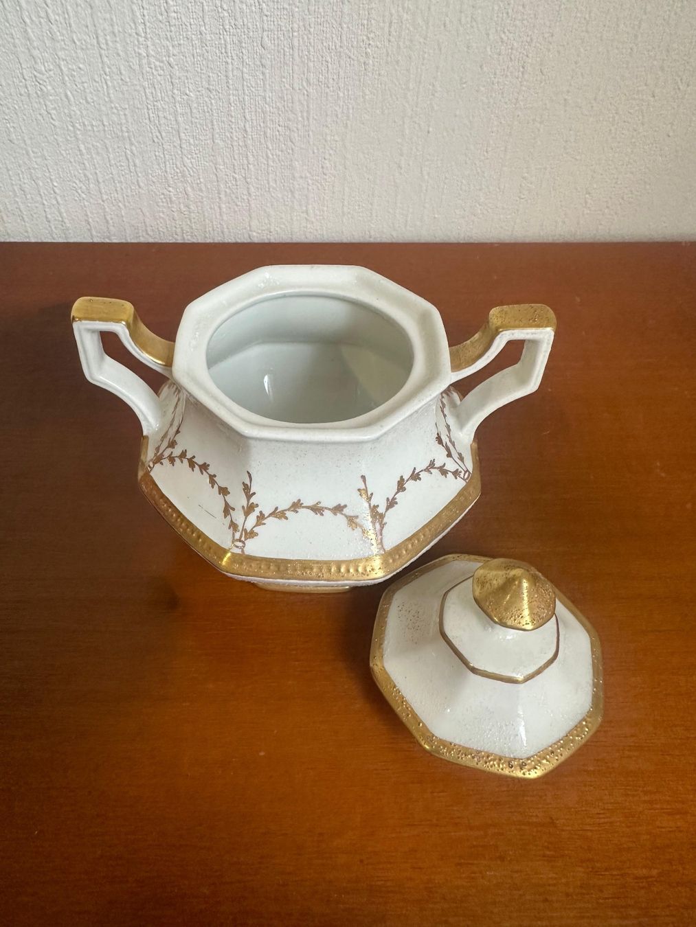 Set di piatti: Sucrier & Gobelet Langenthal - Peints main S. Gonseth – Usato da Crissier venduto da ale_5bqt 2