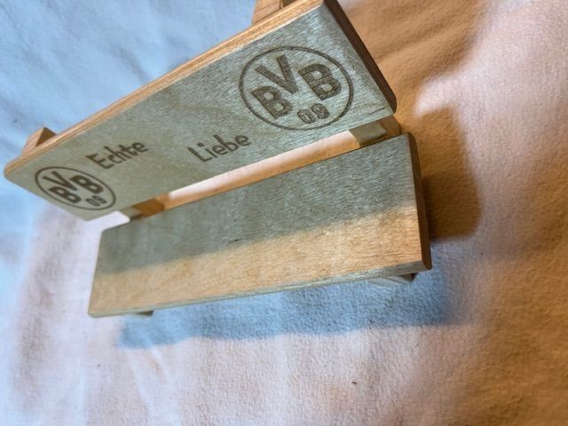 Alle Dekorationen: BVB mini Deko Holzbank Tischdeko aus Holz – Neu (gemäss Beschreibung) aus Naters von juveman 2