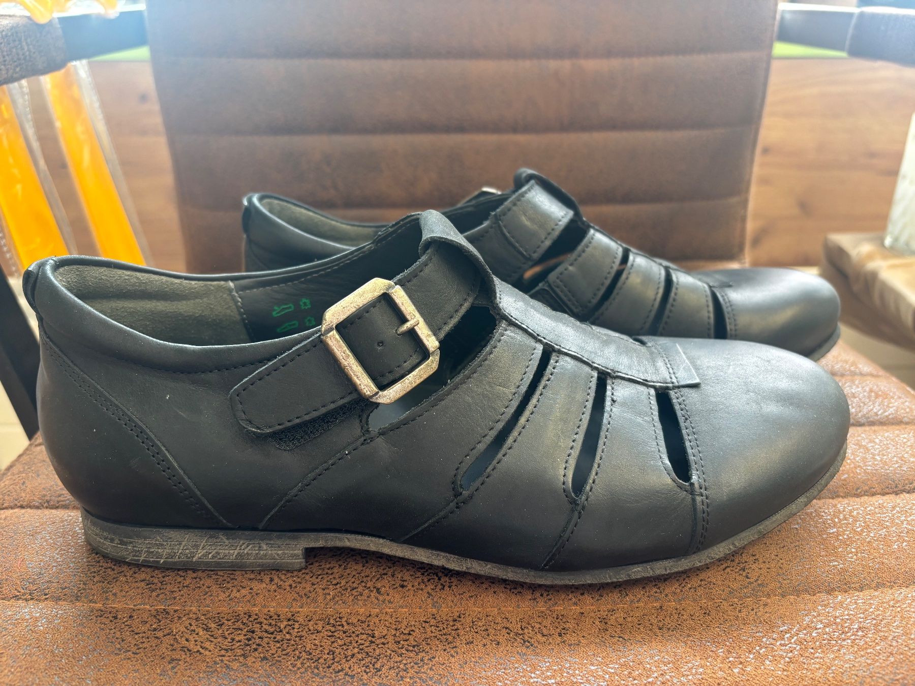 Think Scarpe da uomo: Think! Herren Halbschuhe Leder / Gr. 42 NEU! – Usato da Schmerikon venduto da Lori_lolita