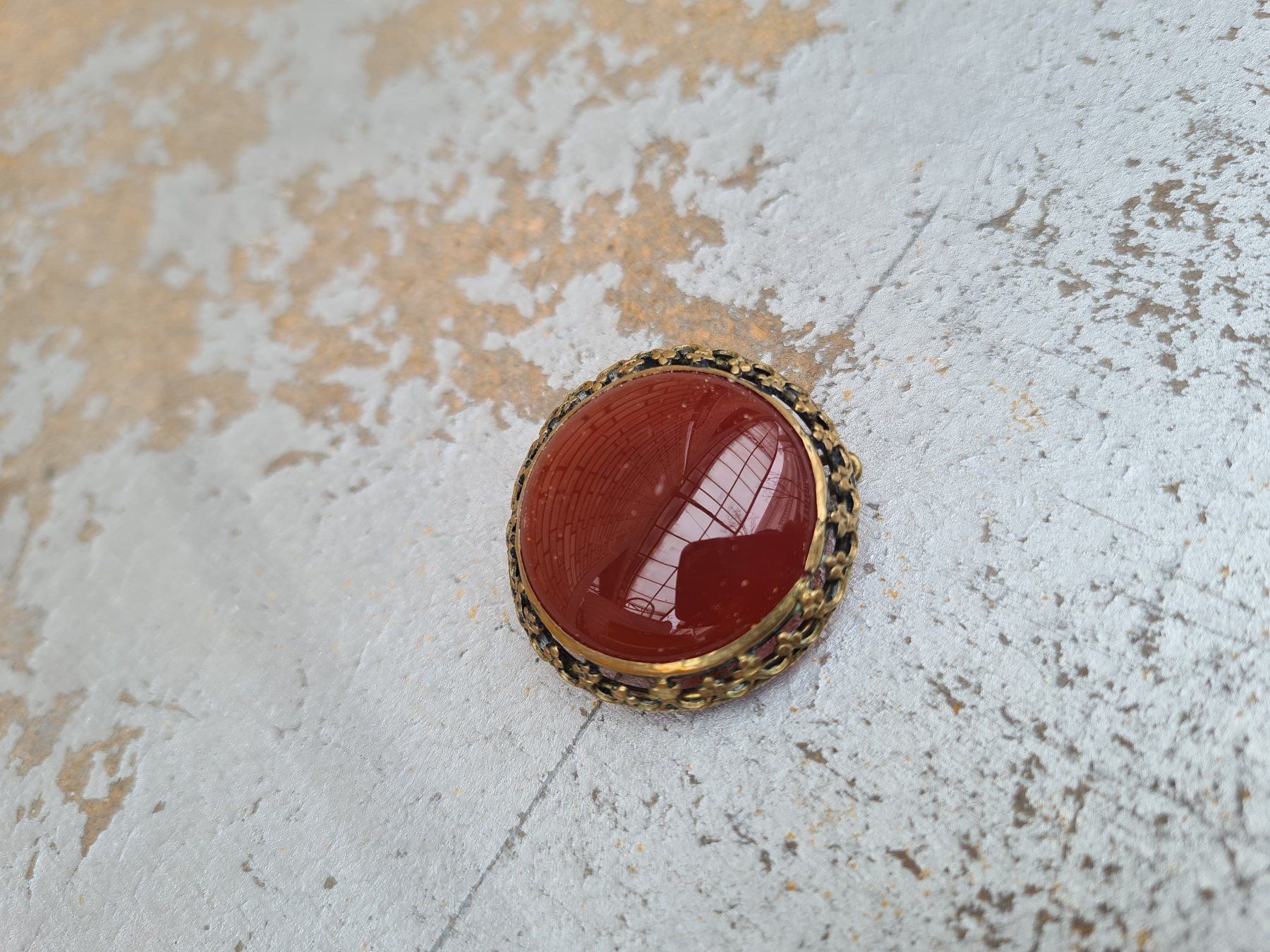 Spille & Fermagli: Modeschmuck vintage-Brosche-Nr. 9 – Usato da Romanshorn venduto da Rachacha