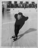 Orig. Pressefoto, Davos, Wintersport, Eislauf - Weltrekord