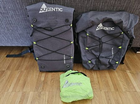 Outentic Modulares Rucksack-System mit Rückenprotektor
