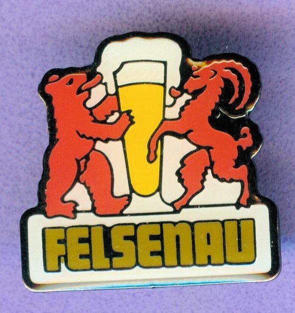 Plaketten & Abzeichen: FELSENAU Bier – Gebraucht aus Winterthur von Sammleroase