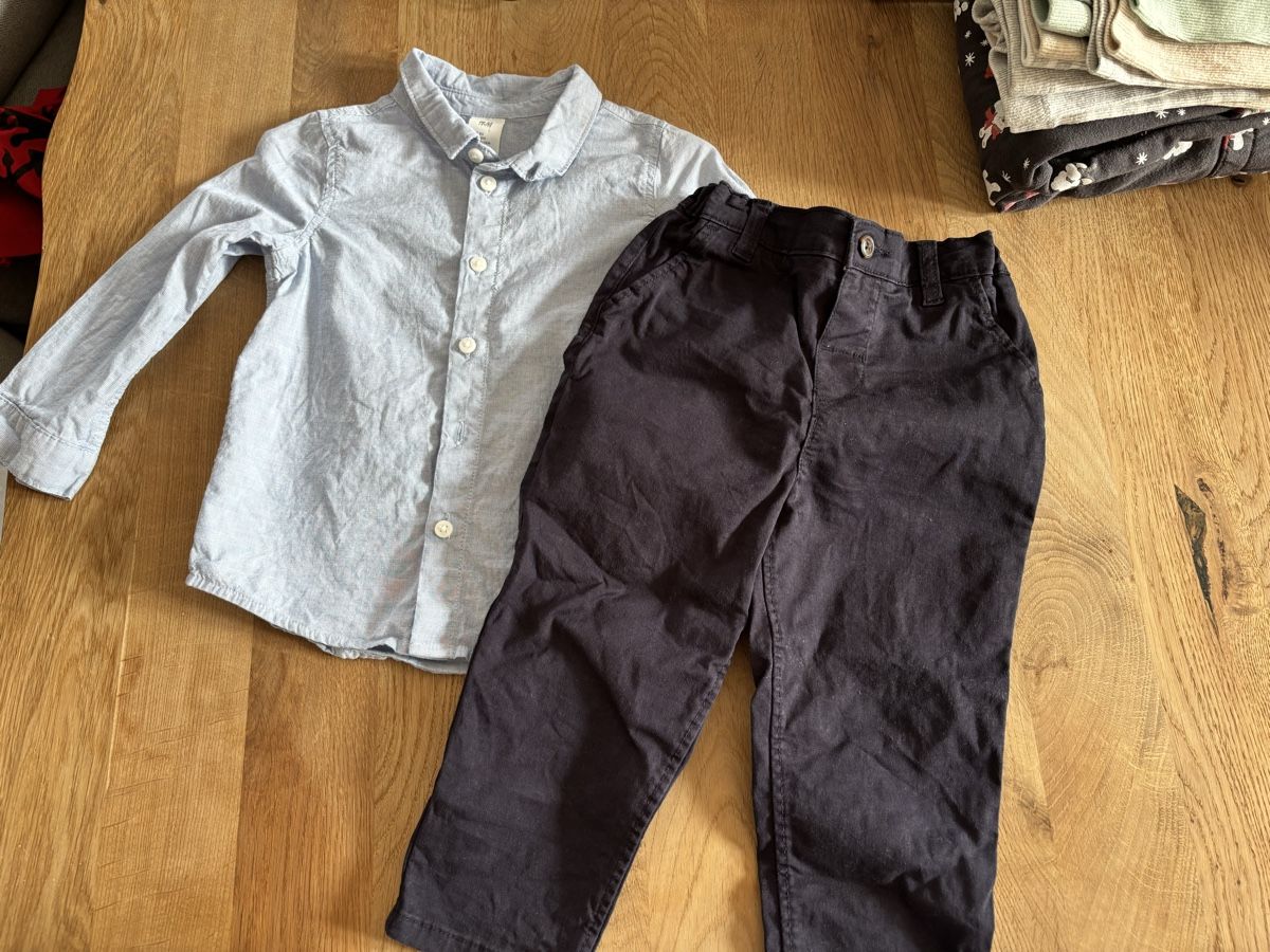 Lotti & Set di vestiti: Hemd & Anzugshose, Grösse 86 – Usato da Schleinikon venduto da Jessica_Lutishi