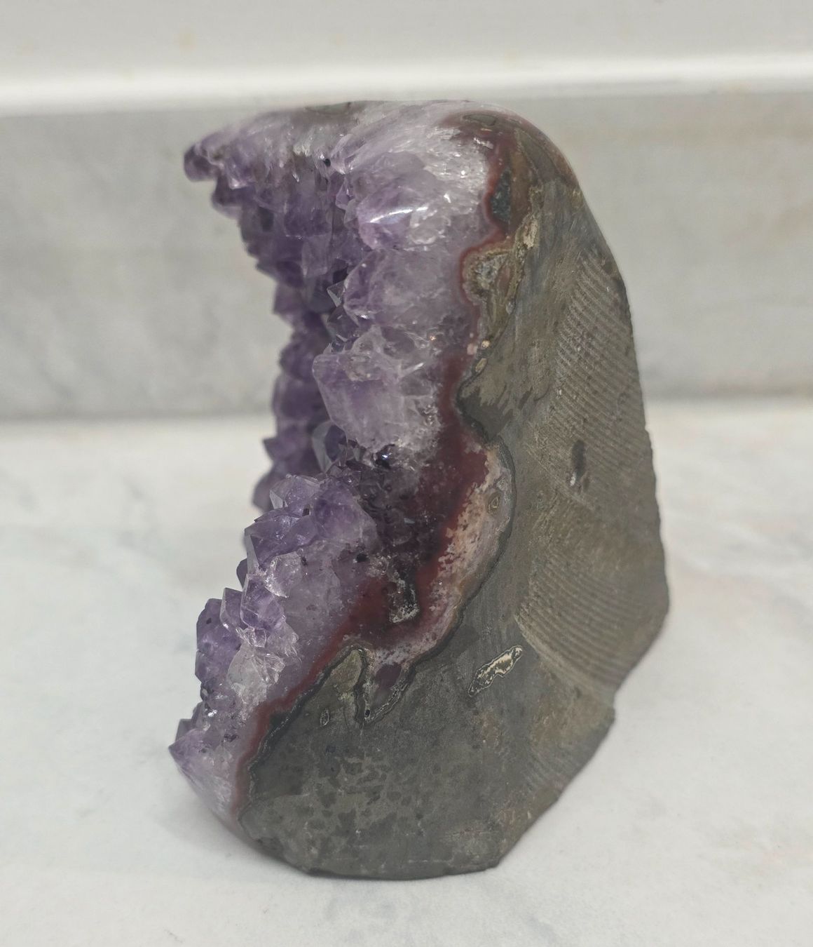 Minerali & Pietre curative: Amethyst Stufe 525g – Nuovo e nell'imballaggio originale da Matzingen venduto da Shay_Crystalz 2