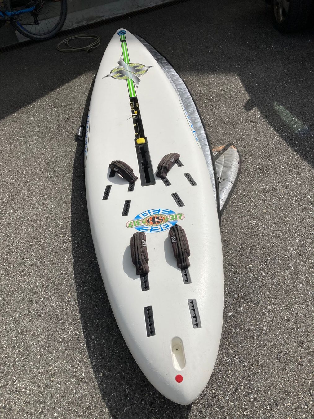 North Sails Tavole da surf e di nuoto: Surfbrett Beginner mit Segel 6.5m2 North Sails – Usato da Landquart venduto da Jusa61 5