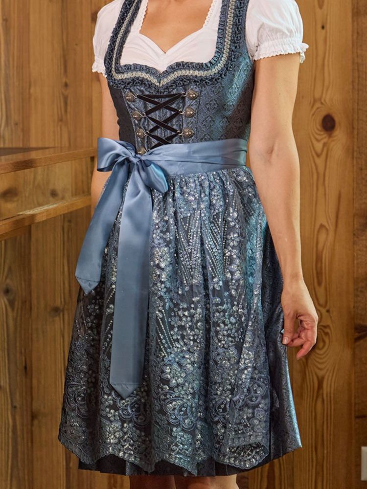 Vestiti: Dirndl mit Länge 60cm / Grösse 40 / UVP 210.- – Usato da Zäziwil venduto da blackpearl