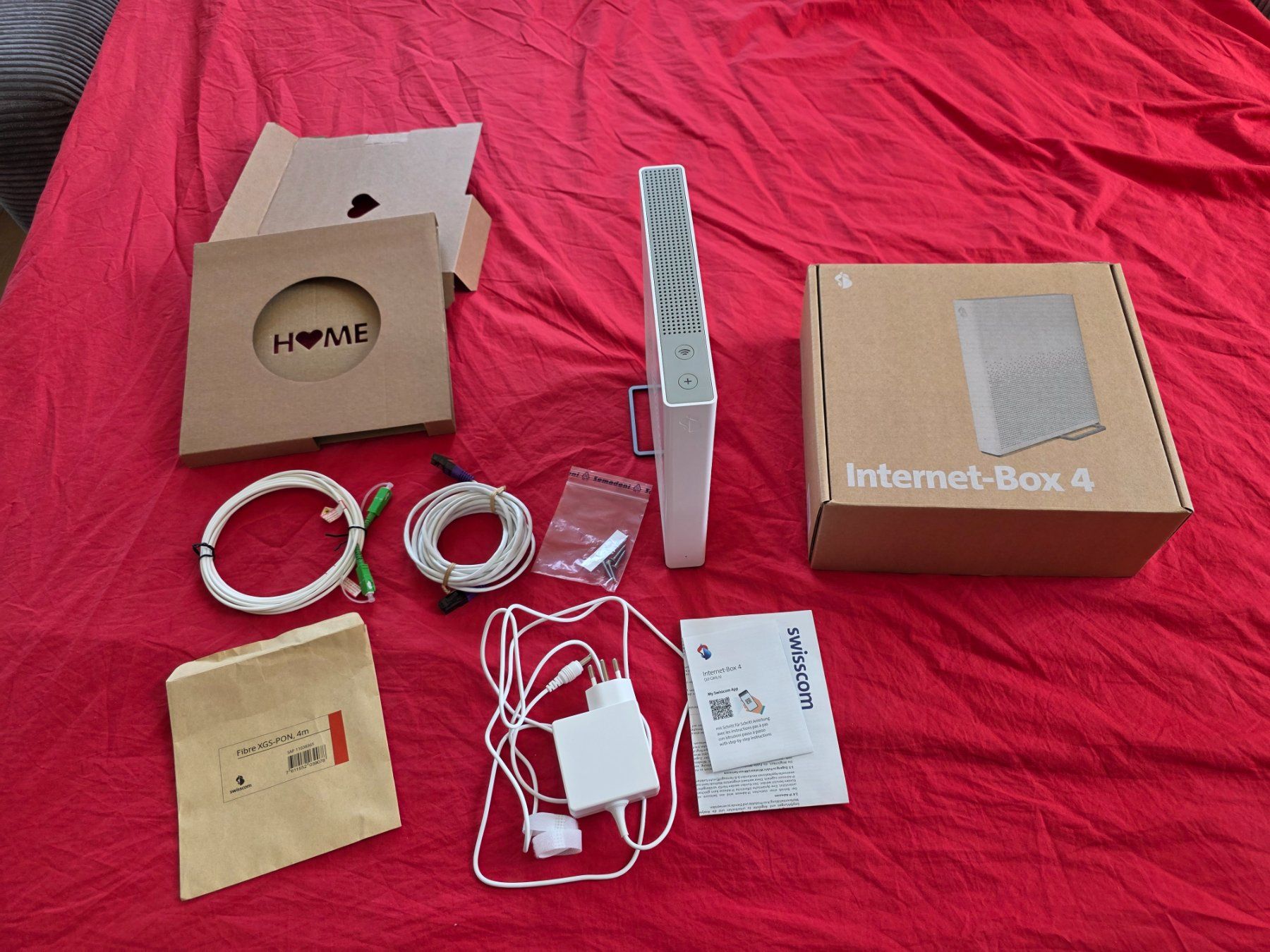 Swisscom Modems & Router: Swisscom Internet-Box 4 Fiber modem router – Gebraucht aus Immensee von makko91