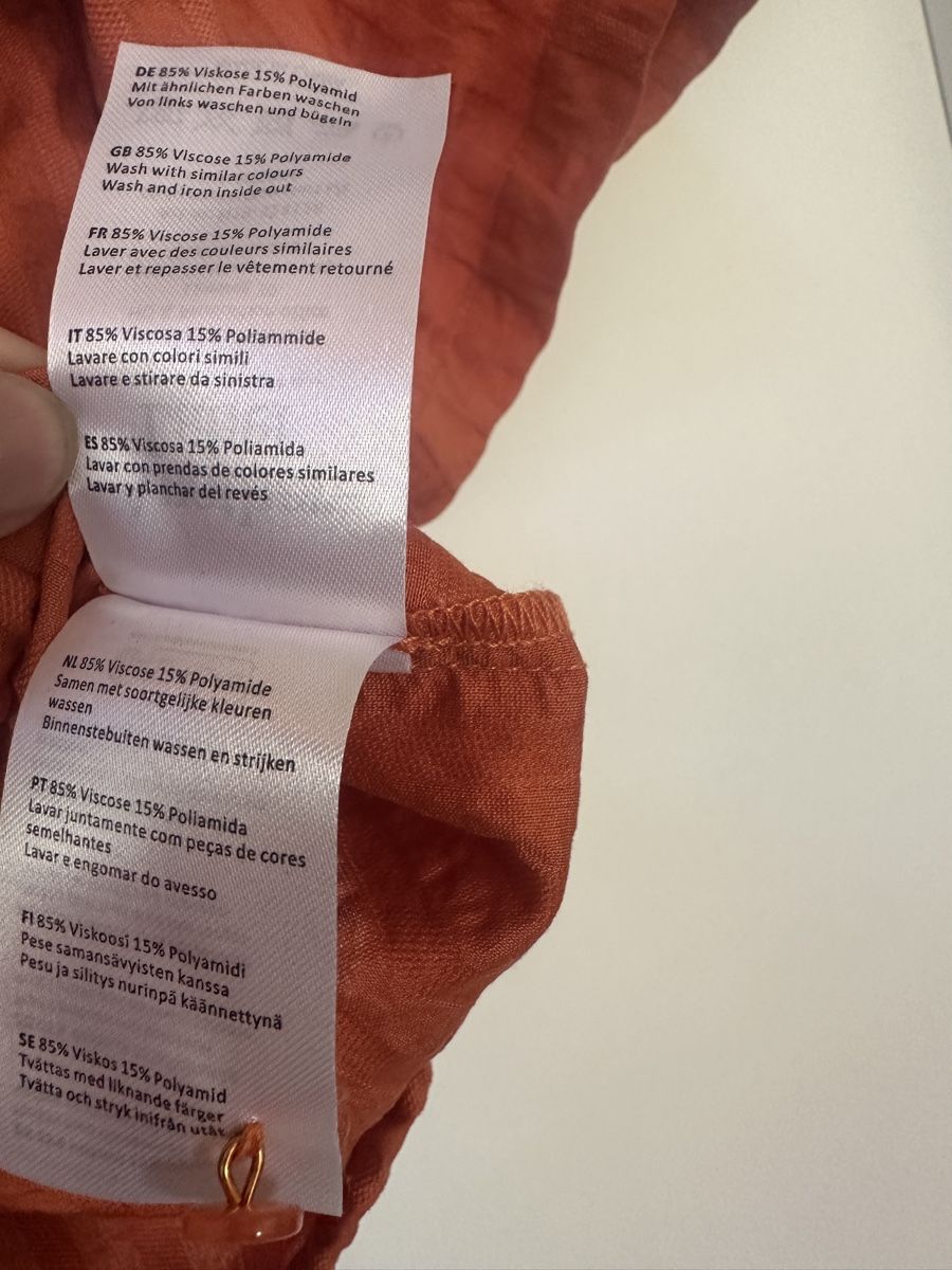 Blusen: Shirt / Bluse Another Label kurzarm orange Grösse M – Neu (gemäss Beschreibung) aus Guttannen von lalene 4