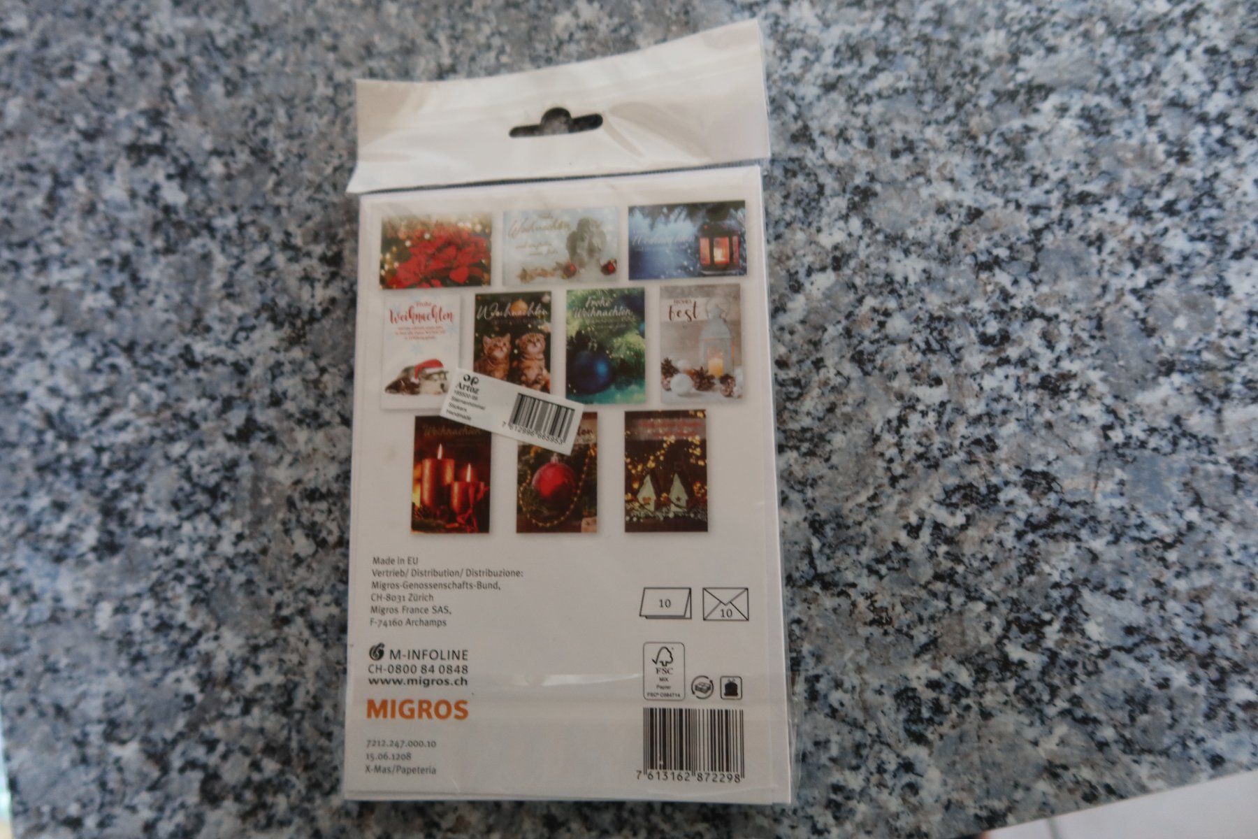Karten: Weihnachtskarten – Neu und originalverpackt aus Täuffelen von Cindybussy 1