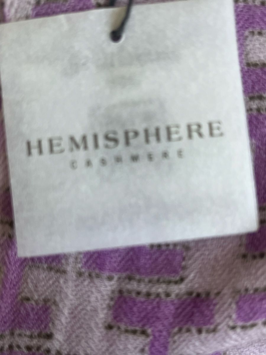 Hemisphere Foulard & Sciarpe: NEUE Hémisphère pascmina in cachemire – Nuovo e nell'imballaggio originale da Locarno venduto da cichita 2