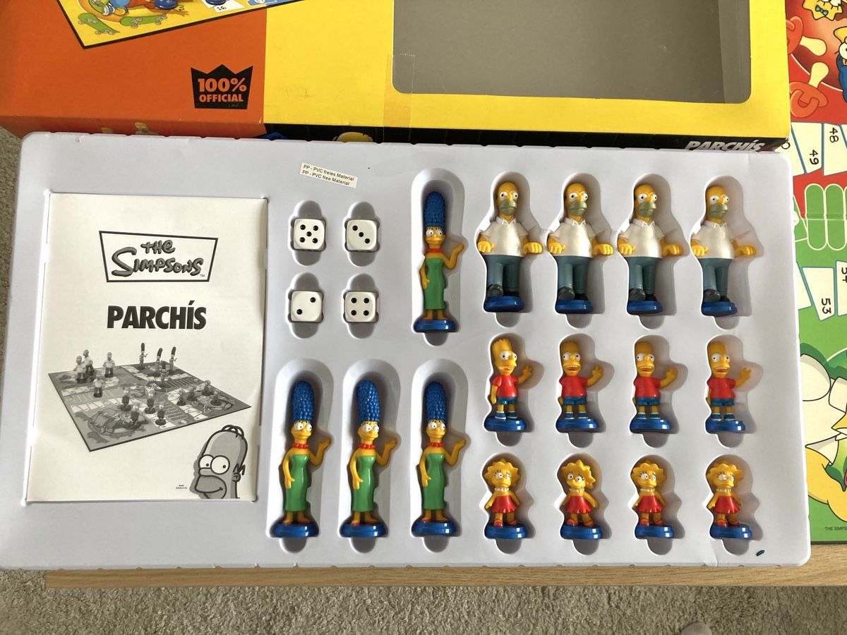 Giochi: Die Simpsons Brettspiel Parchis – Usato da Goldach venduto da Sparx3 3