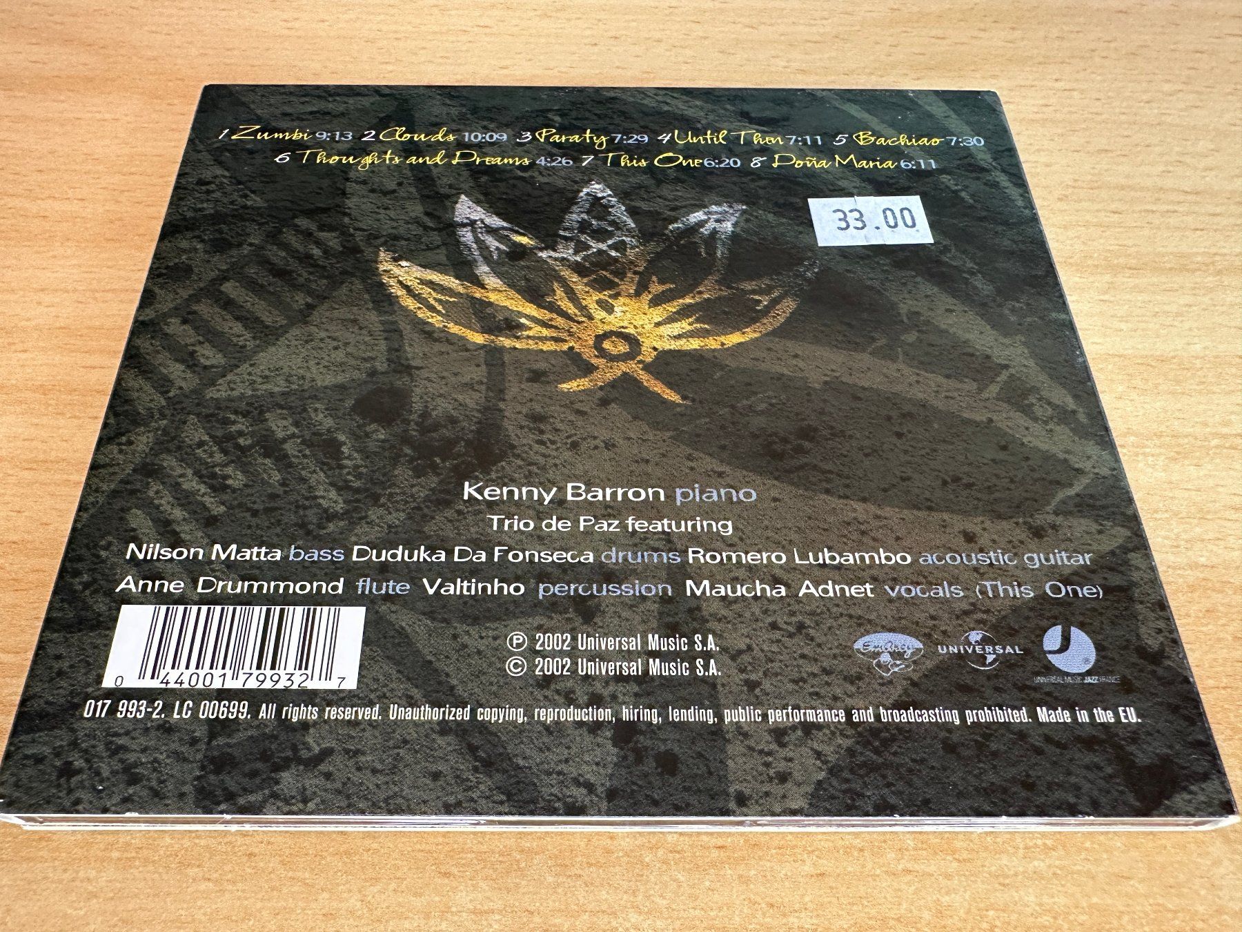 CD: Kenny Barron – Canta Brasil – Usato da Rikon im Tösstal venduto da Alpenmutz 1