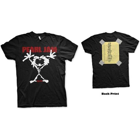 T-Shirt Pearl Jam Stickman Grösse M (letztes Exemplar)