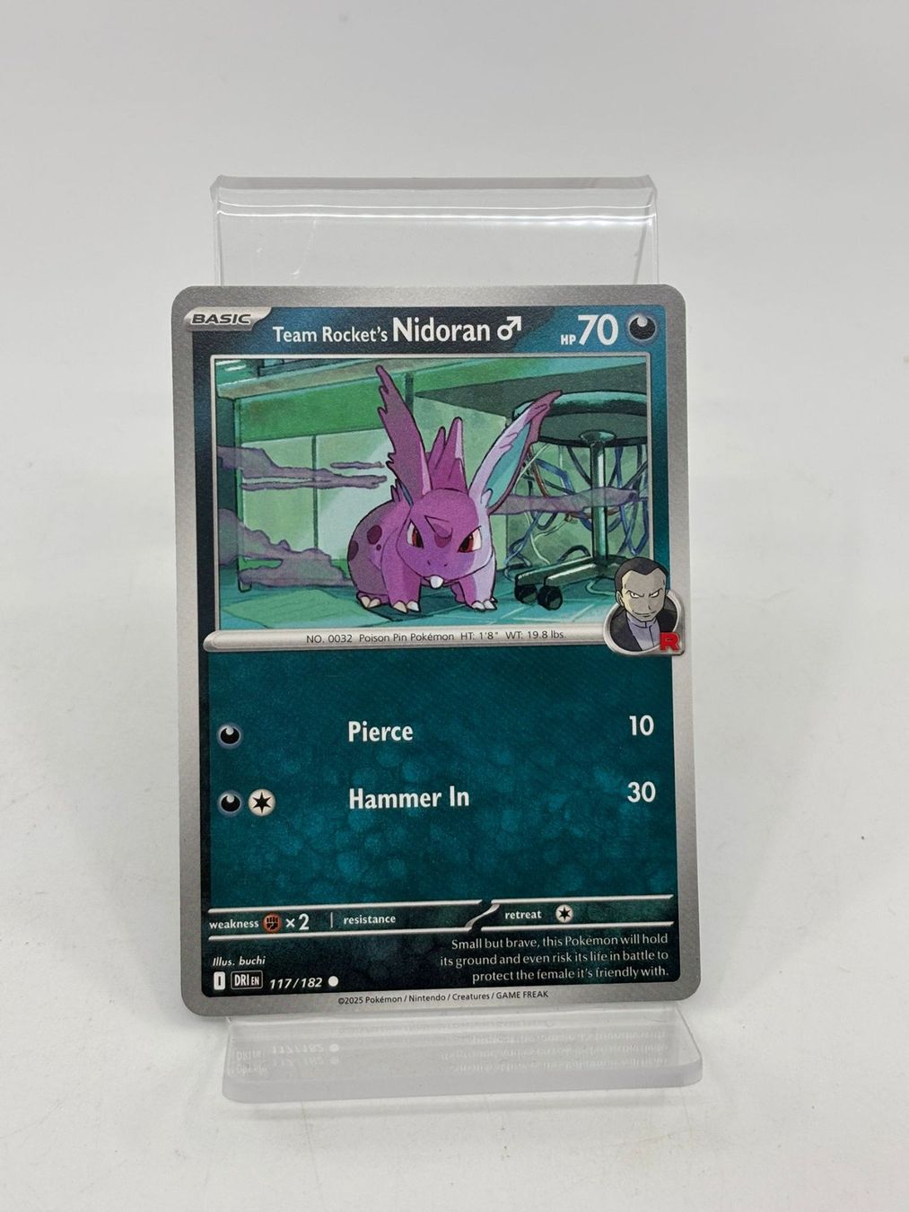 Pokémon Carte collezionabili: Pokemon Team Rocket's Nidoran 117/182 – Usato da Herisau venduto da Pokemon2026