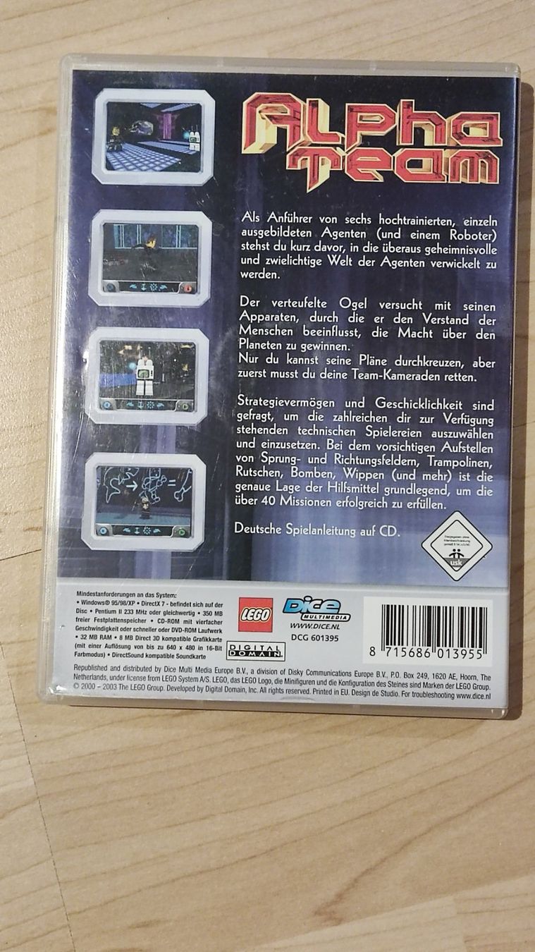 Lego Spiele: LEGO Alpha Team PC – Gebraucht aus Schongau von Retro_Shop 1