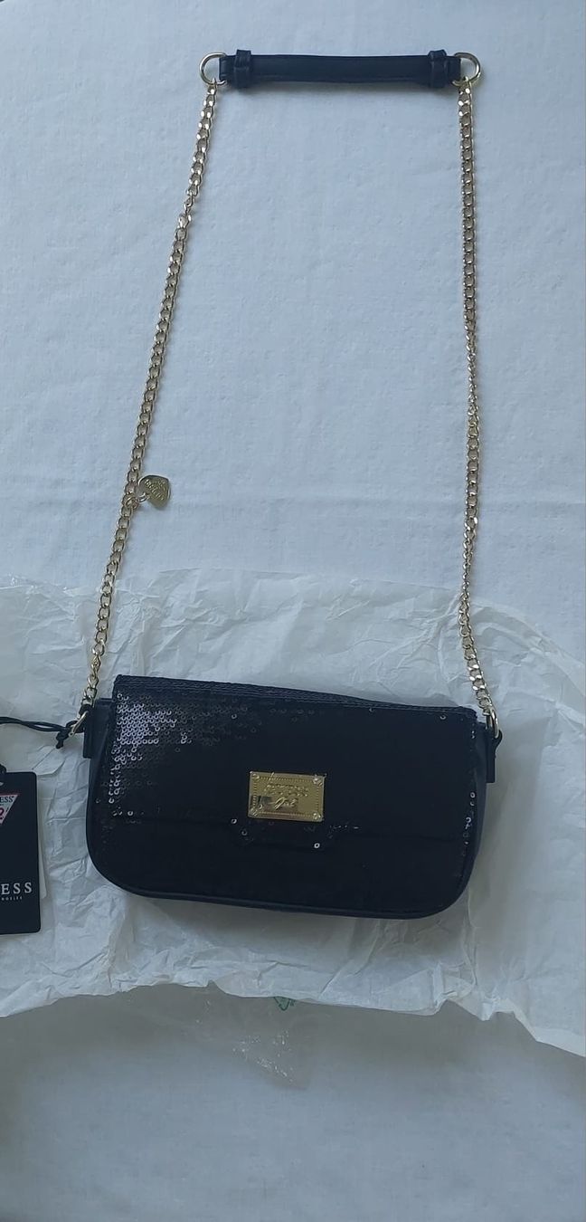 Guess Borse da donna: GUESS Handtasche Schwarz, NEU – Nuovo e nell'imballaggio originale da Aesch BL venduto da Basswelle 1