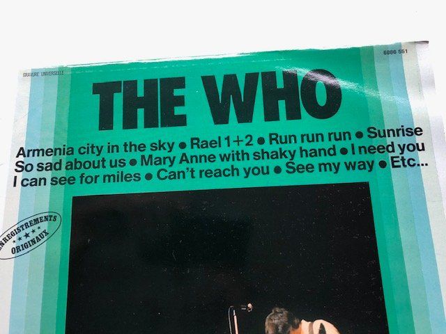 Dischi in vinile: The Who – Usato da Aarwangen venduto da Jukebox3 1