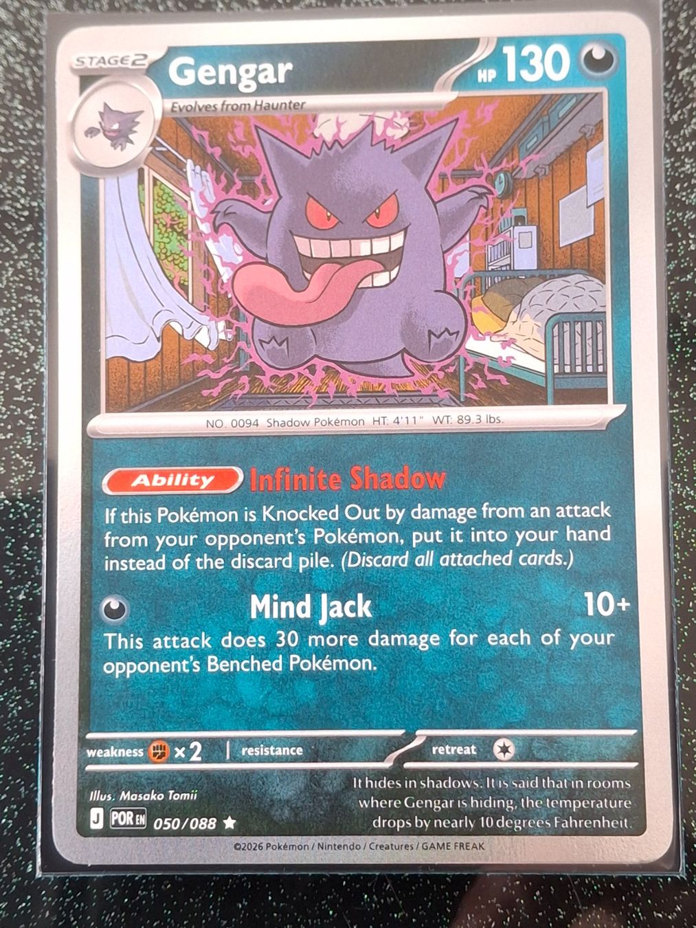 Pokémon Carte collezionabili: Perfect Order / Gengar 050/088 EN – Nuovo (secondo la descrizione) da Zug venduto da Vorphalak