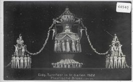 Eidg. Turnfest in St. Gallen 1922 - Plastische Bilder