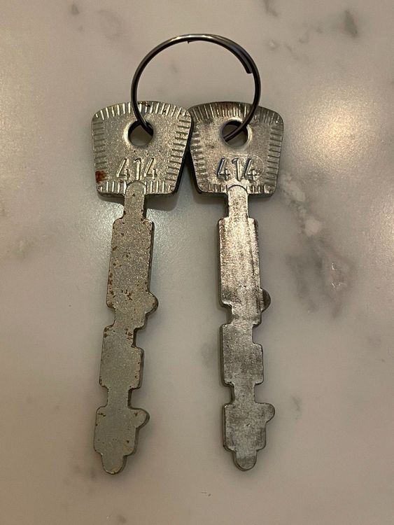 Clé De Cadenas Hebie Trumpf II – Numéro 716, Pour Pièces Détachées, Non Fonctionnelle
