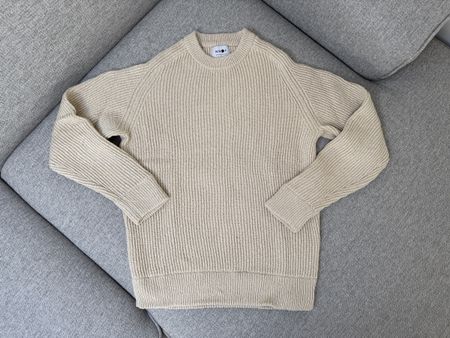 NN07 Strickpullover, Beige, Baumwolle, Grösse S!