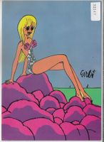Beach-Girl - Künstler-Karte